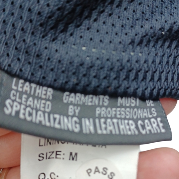 FIRST CLASSICS 100% Leather Traditional Gear Jacket Lined Women's Med - Picture 12 of 16